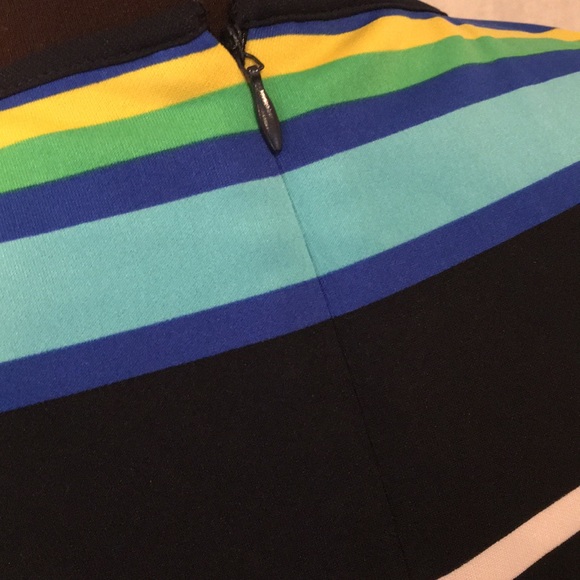 Maggy London striped sleeveless dress size 4 - Picture 5 of 9